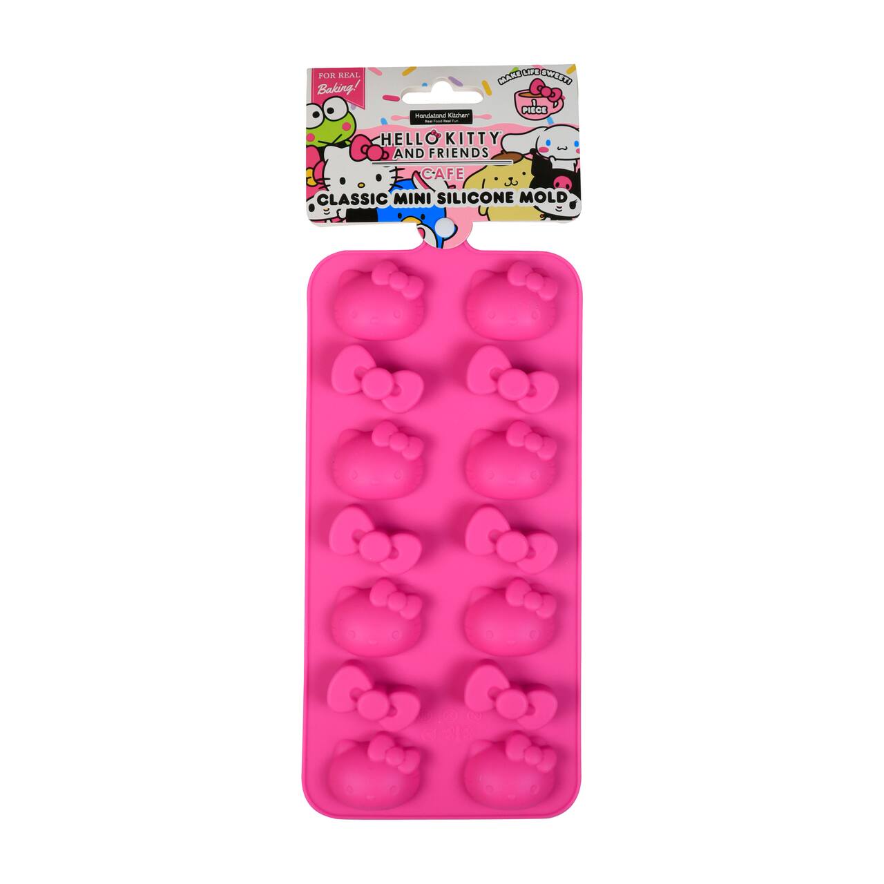 Handstand Kitchen Hello Kitty and Friends Classic Mini Silicone Mold in Pink | 4.6 x 9.5 x 2.4 | Michaels
